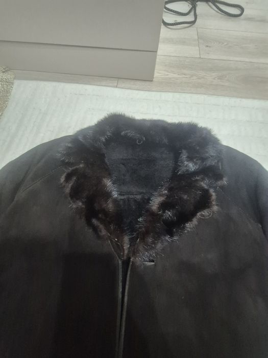 Дубленка с норкой