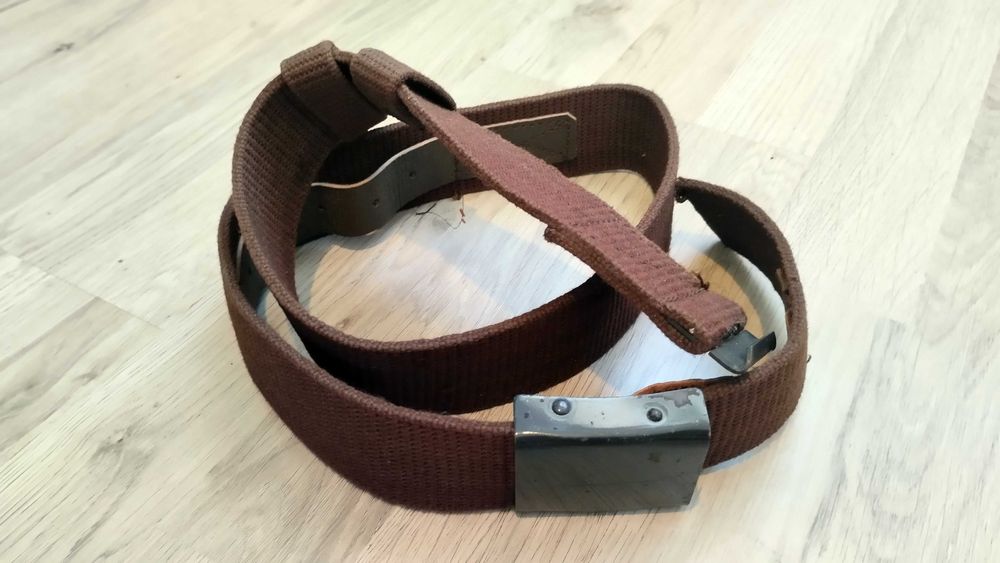 Centura militara cu catarama din metal - transport gratuit