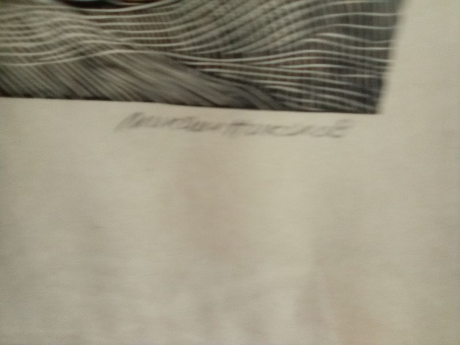 Картина Оригинала Гравюра от Михаил Николов от 1980г оригинала