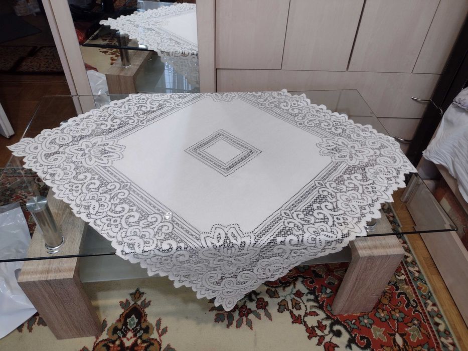 Нови дантелени и памучни покривки