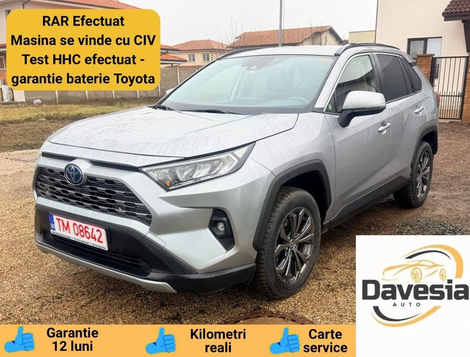 Toyota RAV4 4x4 11.2022, Revizii Toyota, Dynamic, Rar + test baterie Toyota inclus