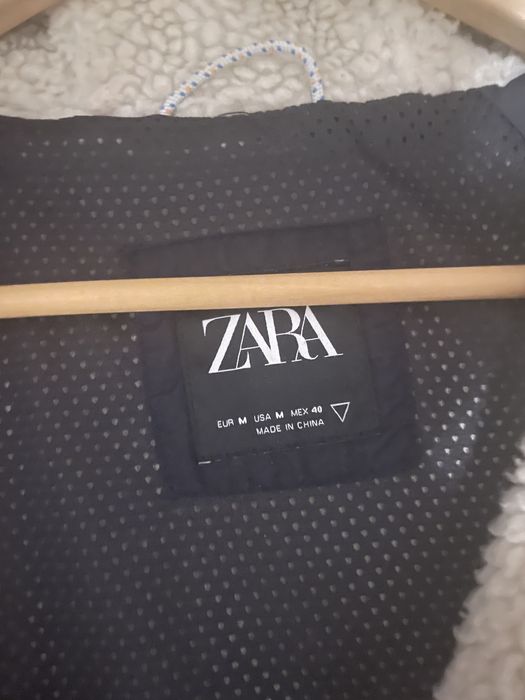 Geaca Zara Alba marimea M