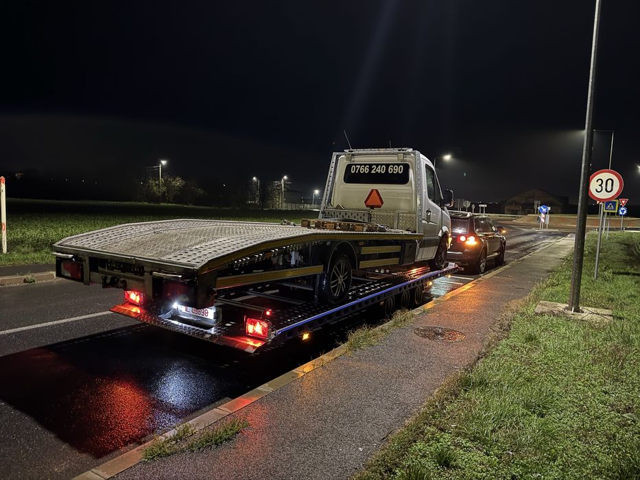 Tractari autoturisme , dube ,  24/7  pe Autostrada A7 Ploiesti - Buzau