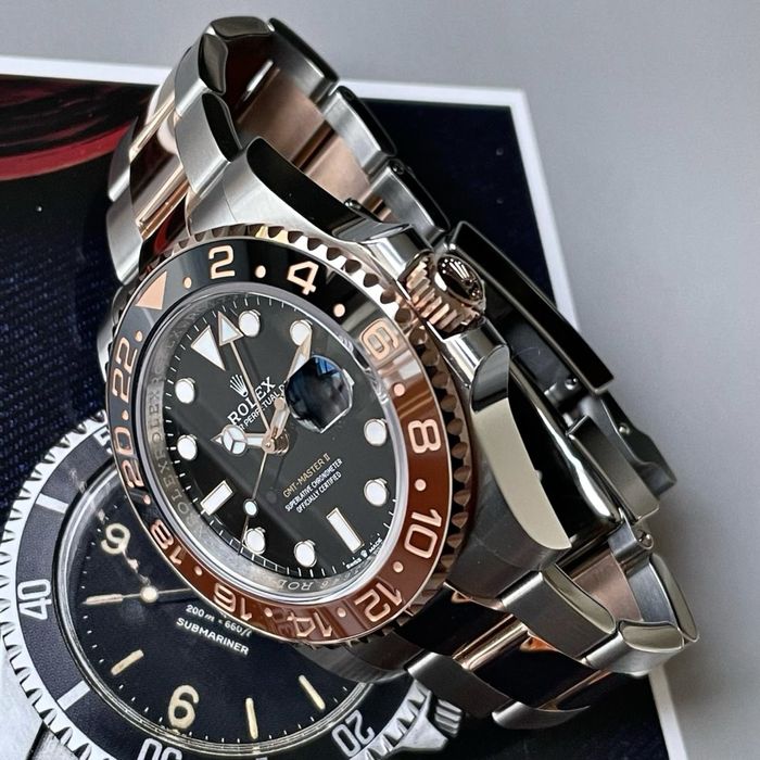 rolex gmt - master ll bicolor