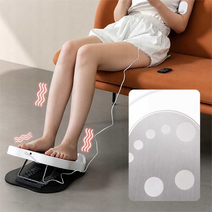 Aparat Electrostimulator si Masaj Picioare cu Telecomanda & Incalzire