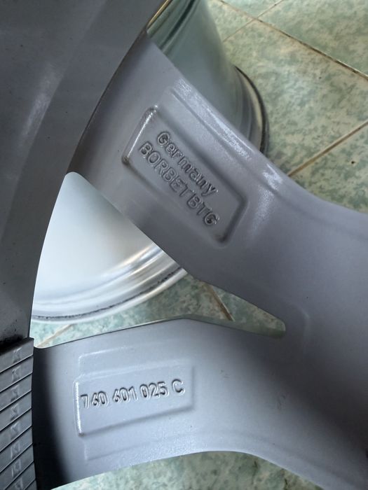 Jante aliaj R20 originale VW Touareg 3 CR ca noi cu senzori presiune