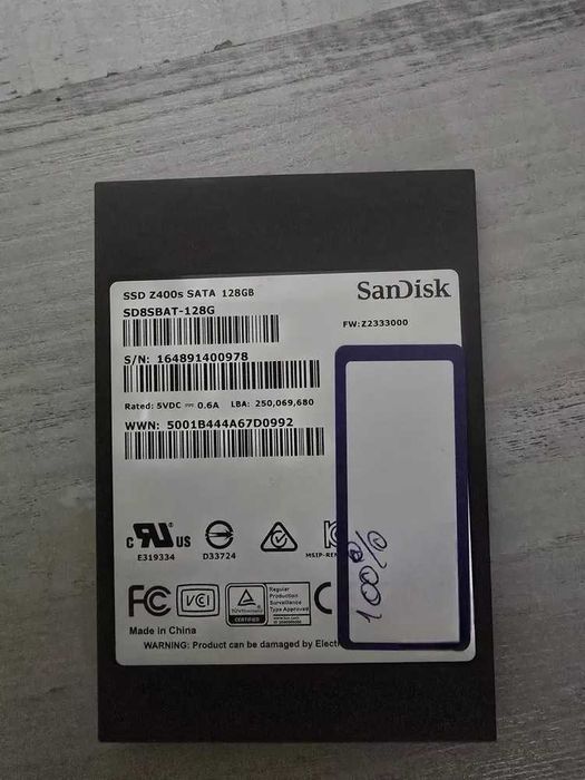 Vand SSD Sandisk 128gb PC/Laptop SATA, 2.5 inch