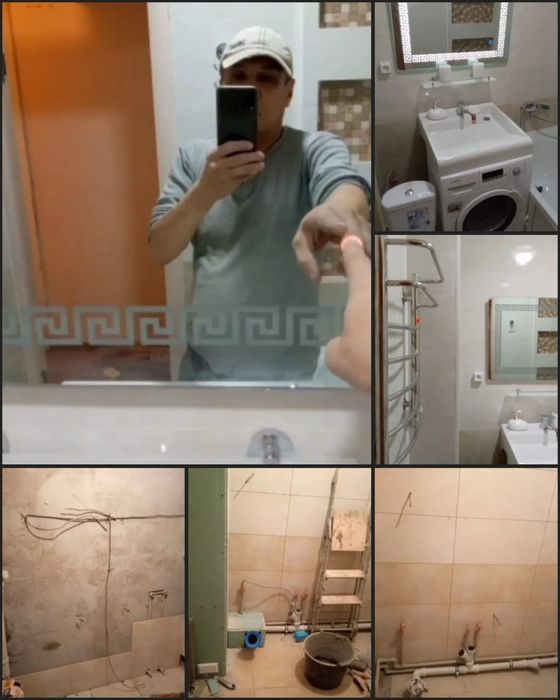 Кафельщик, сантехник.