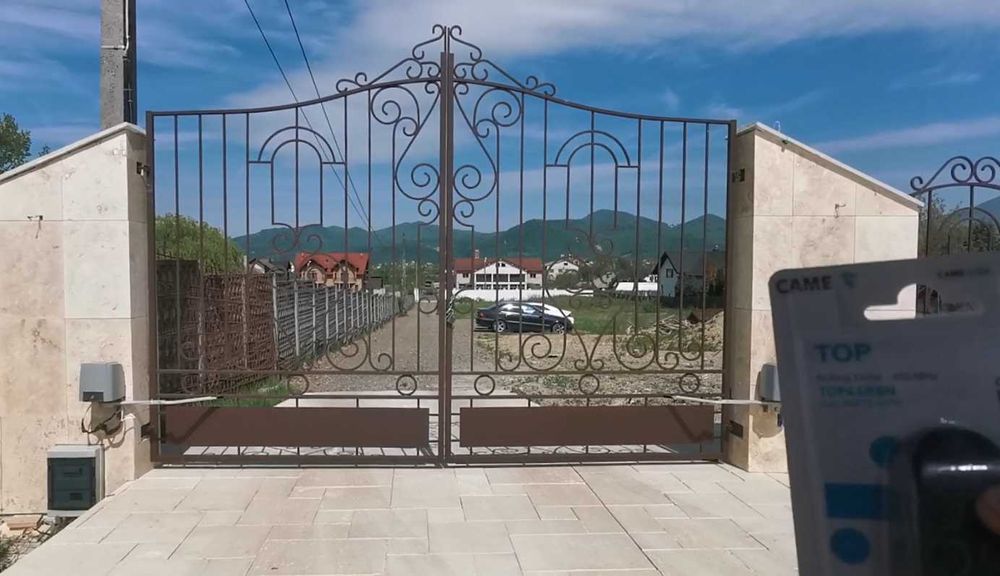 Automatizare poarta batanta culisanta sina Came montaj Borsa