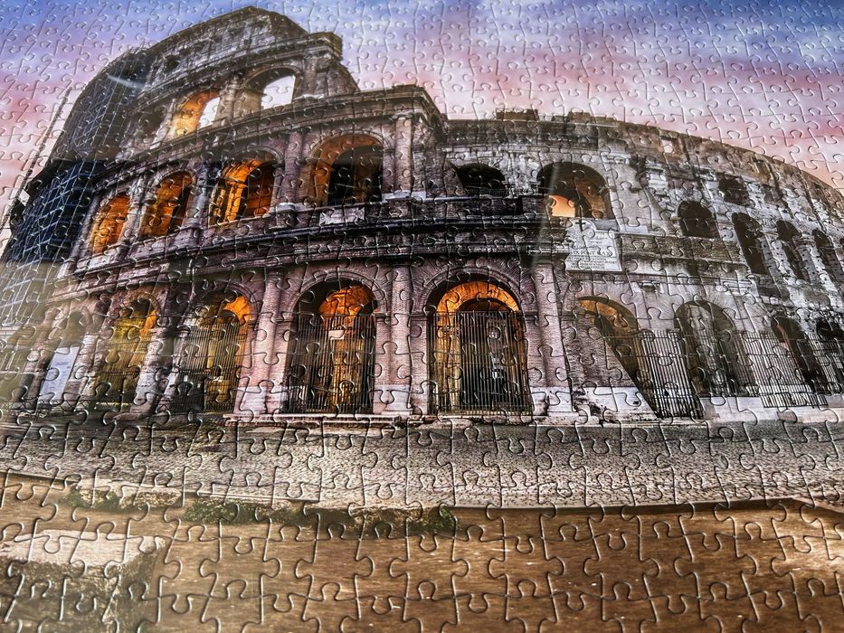 Нареден пъзел в рамка 50х70/1000 части/Рим/Подарък