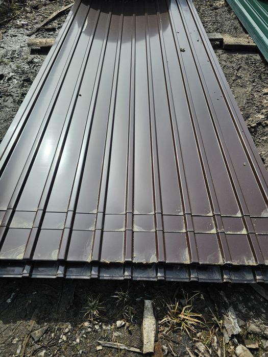 Профнастил профлист шоколад, коричневый 0.45мм