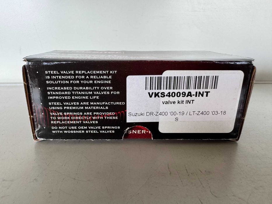 Wossner клапани с пружини Suzuki DRZ400 2000- 2019  LTZ 400 2003- 2018