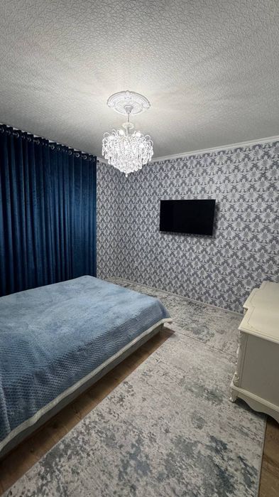 Продаётся 3-комнатная квартира в Чирчике с евро ремонтом в новостройке