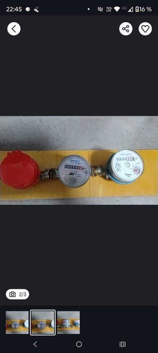 Apometre pentru apă caldă și rece - Romstal și Timely