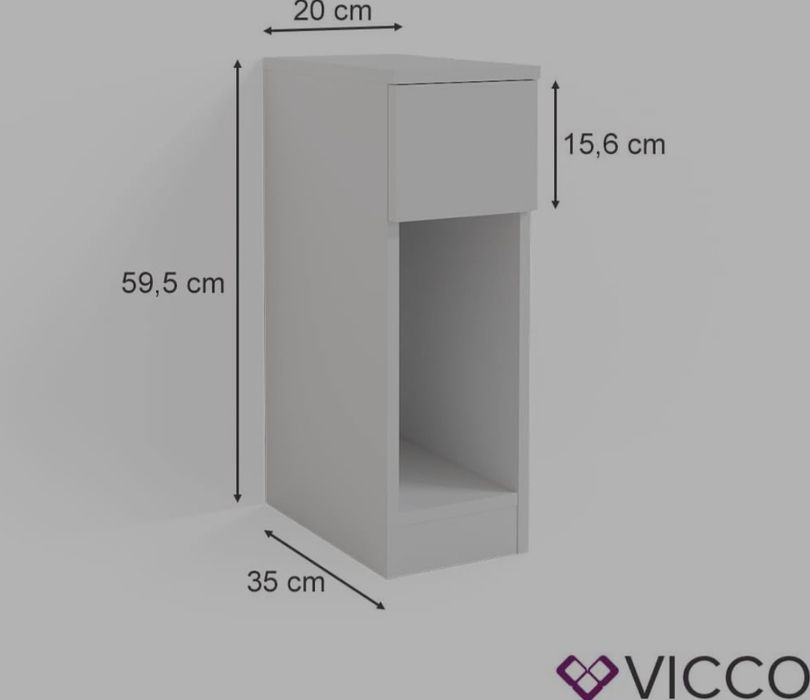 Нощно шкафче Vicco 4906