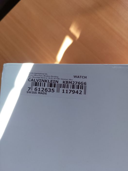 Calvin Klein men watch