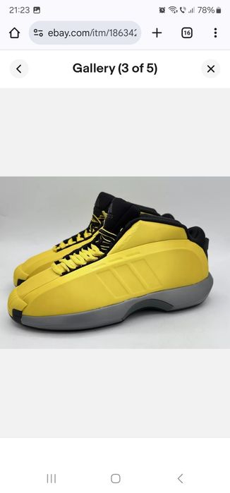 Adidas Crazy 1 GY3808 nr. 39 1/3,40,40 2/3,41 1/3,42
