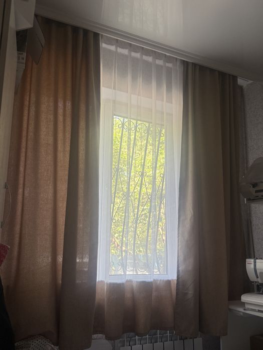 Шторы тюль комплект