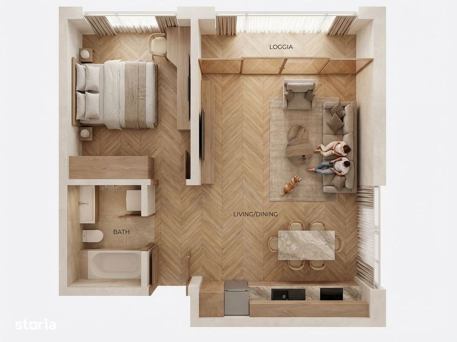 Apartament 2 camere, decomandat | Bloc nou | Dezvoltator