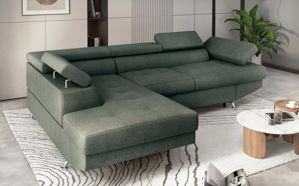 Разтегателен диван Барк М, висок клас дамаска, на 3 месеца