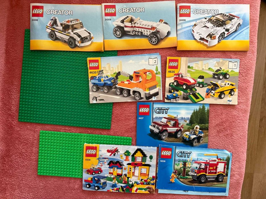 Lego diferite imagini de asamblat