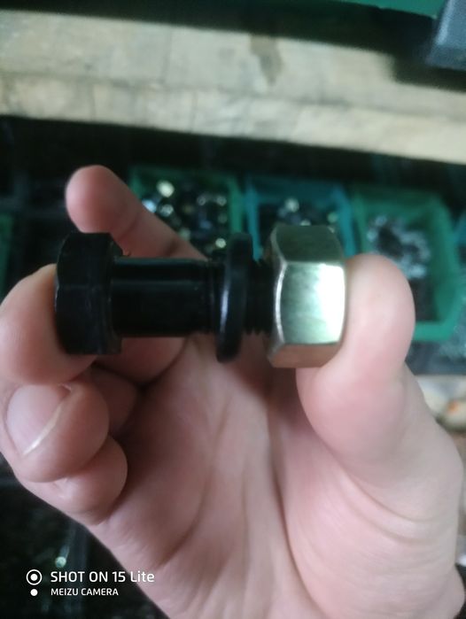 Болты на усиление рамы Газель