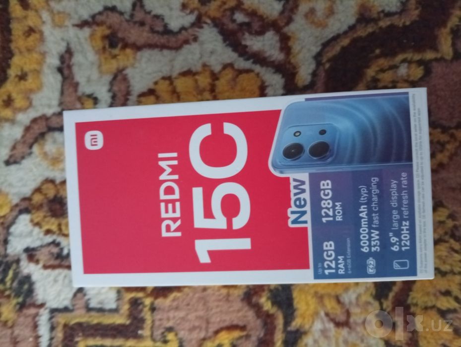 redmi 15c  128/ 6+6
