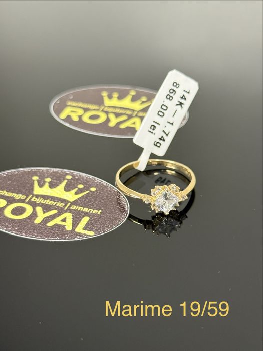 Bijuteria ROYAL : Inel AUR NOU 14K / 1.74 GR