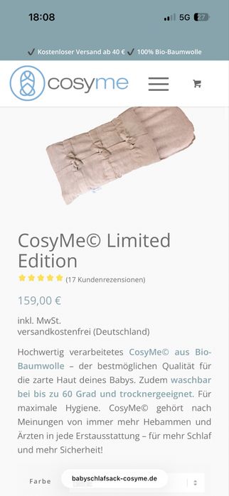 Sistem de infasat Cosy me - Swaddls