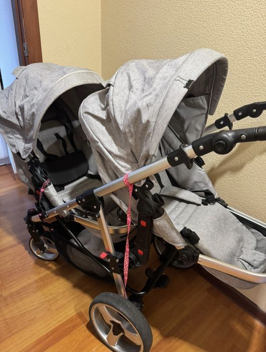 Детская коляска для двойни