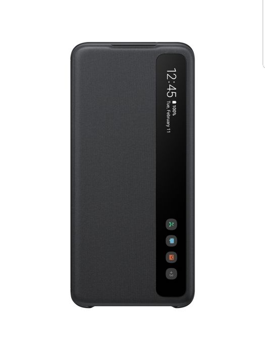 Husa flip activa originala Samsung Smart Clear View Cover S20 S20 5G