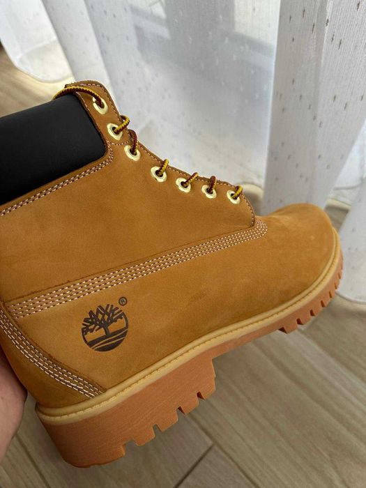 Ghete de iarna Timberland 6 Inch Waterproof Boot Wheat Nubuck