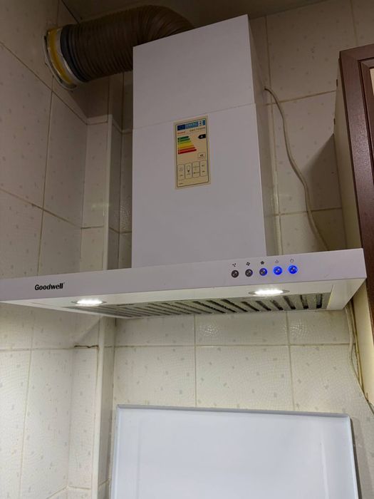 Газ плита Gefest, витяжка Goodwell и мебель