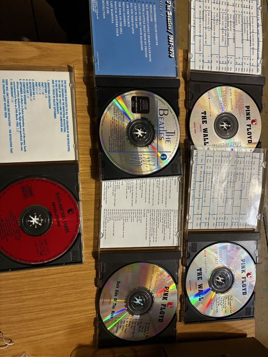 Оригинални Cd  дискове  рок,pop различни стилове с обложки 130 броя