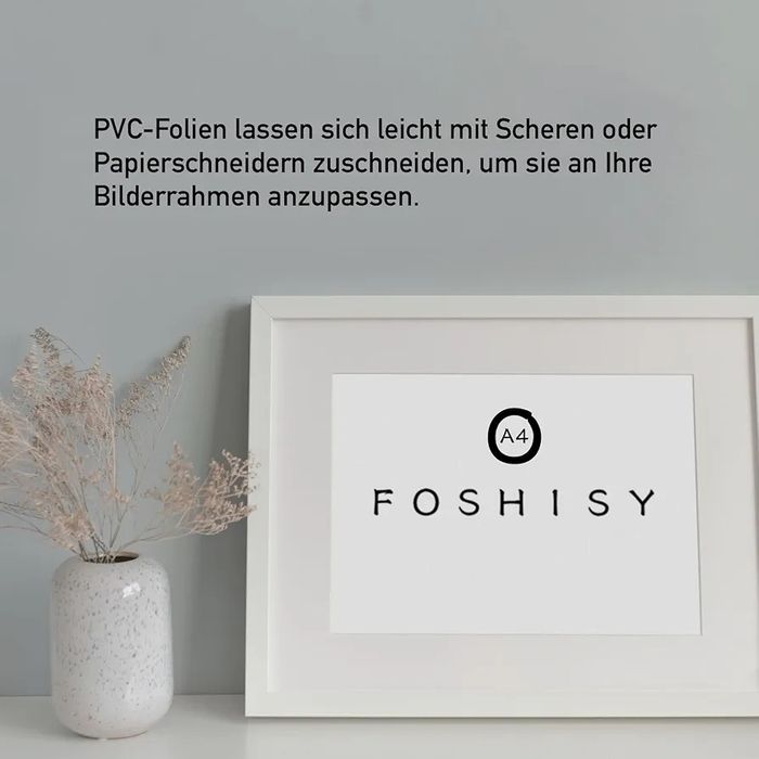 100 folii transparente PVC, 150 microni