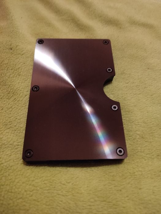 Portofel slim zenifique® din Aluminiu, carduri si cash, protectie RFID