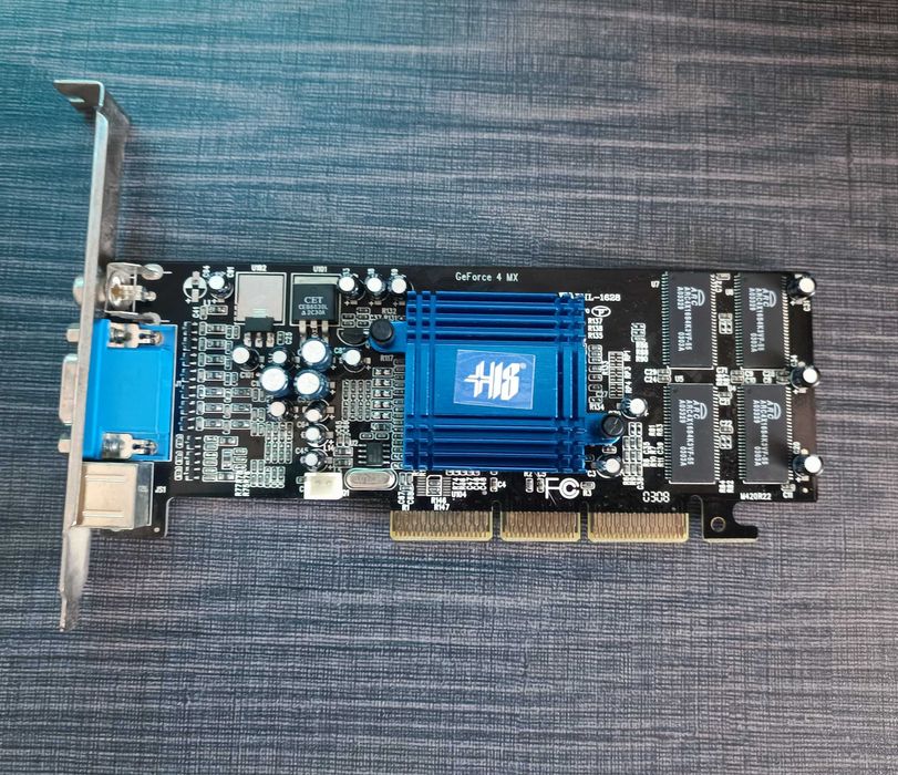 Placa video Geforce 4 MX440 AGP