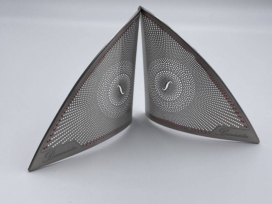 Embleme set site Mercedes E class Burmester stalpi
