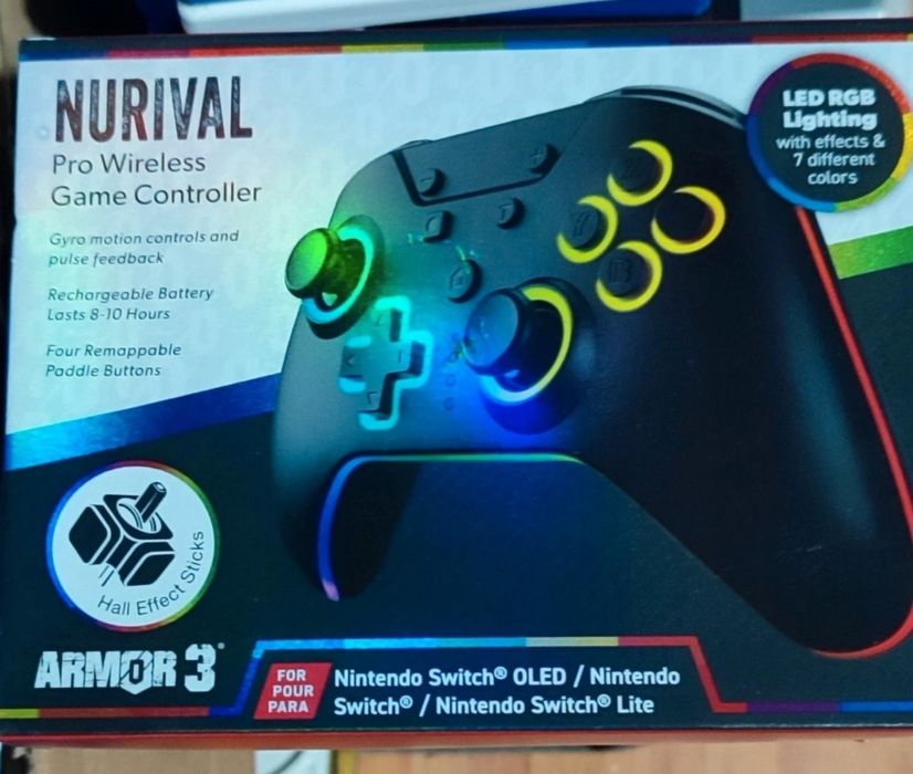 Controle Hyperkin Amor 3 NuRival

Pro Nintendo switch, Pc