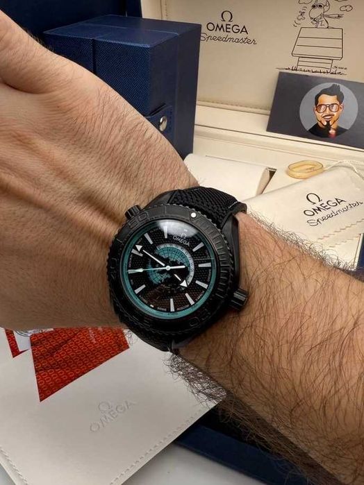 Часовници omega worldtimer черен