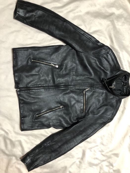 Мъжко яке естествена кожа