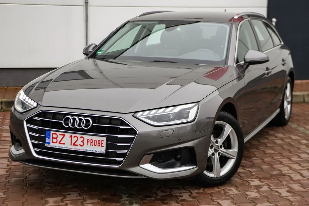 Audi A4 Matrix Laser/ Ceasuri digitale/ Apple CarPlay/ Dublu clim/ Distronic