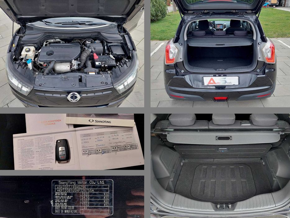 SsangYong TIVOLI 1.6d e-XDI 115cp Euro6 Automat *08/2017* KM Reali