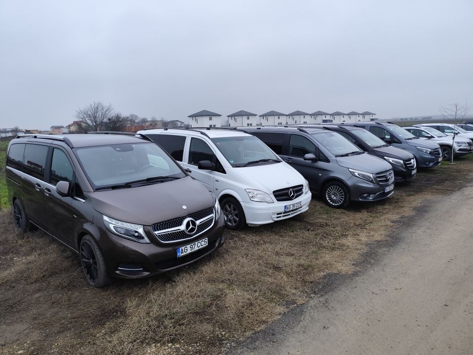 Inchiriez duba / microbuz 6+1, 7+1, 8+1, Mercedes Vito / V Class