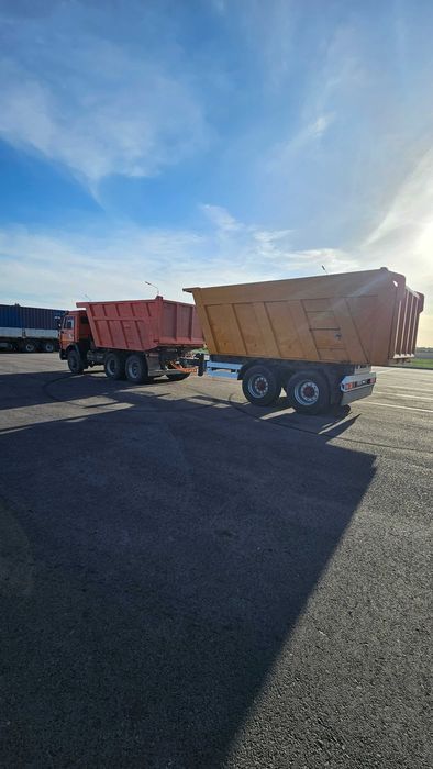 Доставка Камаз песок сникерс отсев