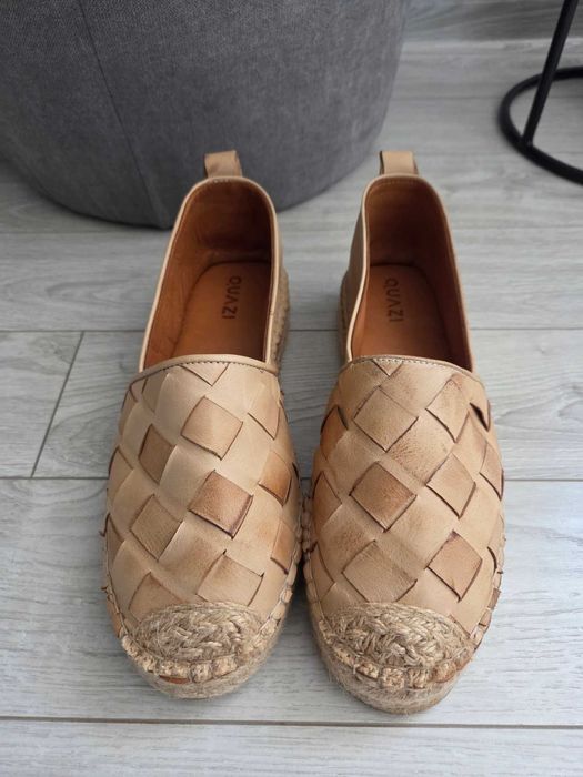 Кожени еспадрили Quazi - 40 номер