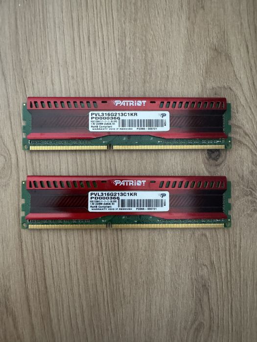 Placute ram 16 gb(8x2) 2133MHZ