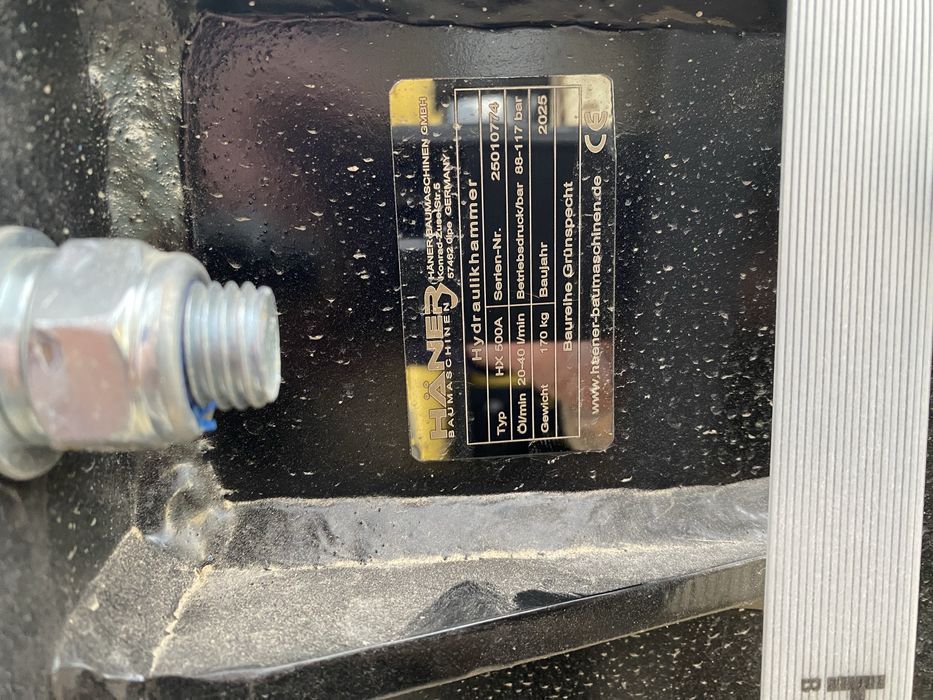 Хидравличен чук за Багер Haener HX500A Нов