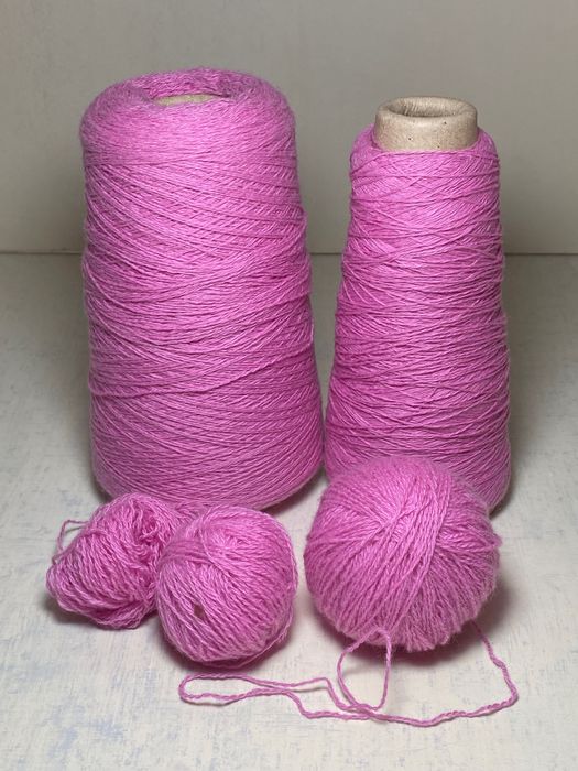 Пряжа розовый кашемир, LP Италия, розовый мохер на шелке Италия