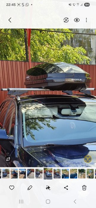 Vand Bare transversale Menabo Tiger Silver XL pentru Audi A4 (B8/8K) A